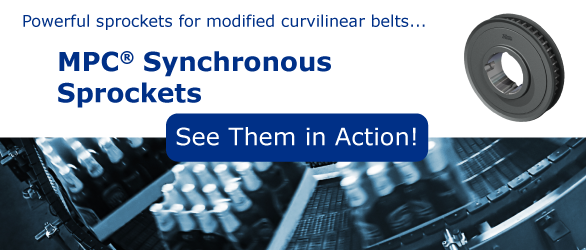 MPC Synchronous Sprockets MPC Synchronous Sprockets for Curvilinear Belts