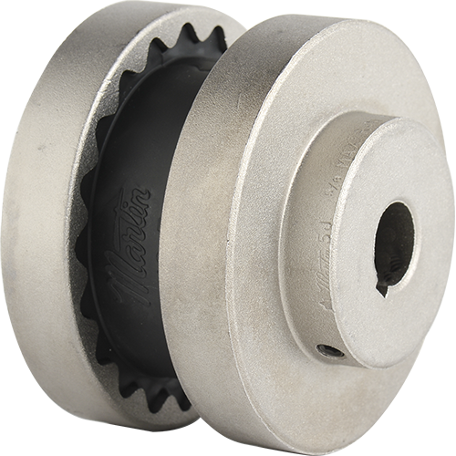 thumbnail interactive-video image 1 of Martin 6020 Nylon Coupling Cover | 6.375 OD X 3.063 Length For Roller Chain Couplings 1 of 11